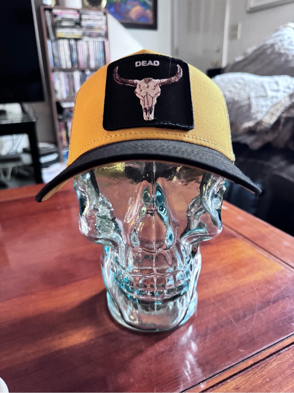 Goorin Brothers DEAD SKULL Trucker Hat. Limited Edition NWT - Picture 2 of 7